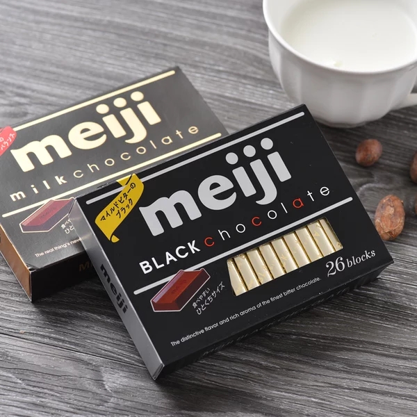 Piggy Allin日本明治草莓/纯黑/特浓钢琴牛奶巧克力